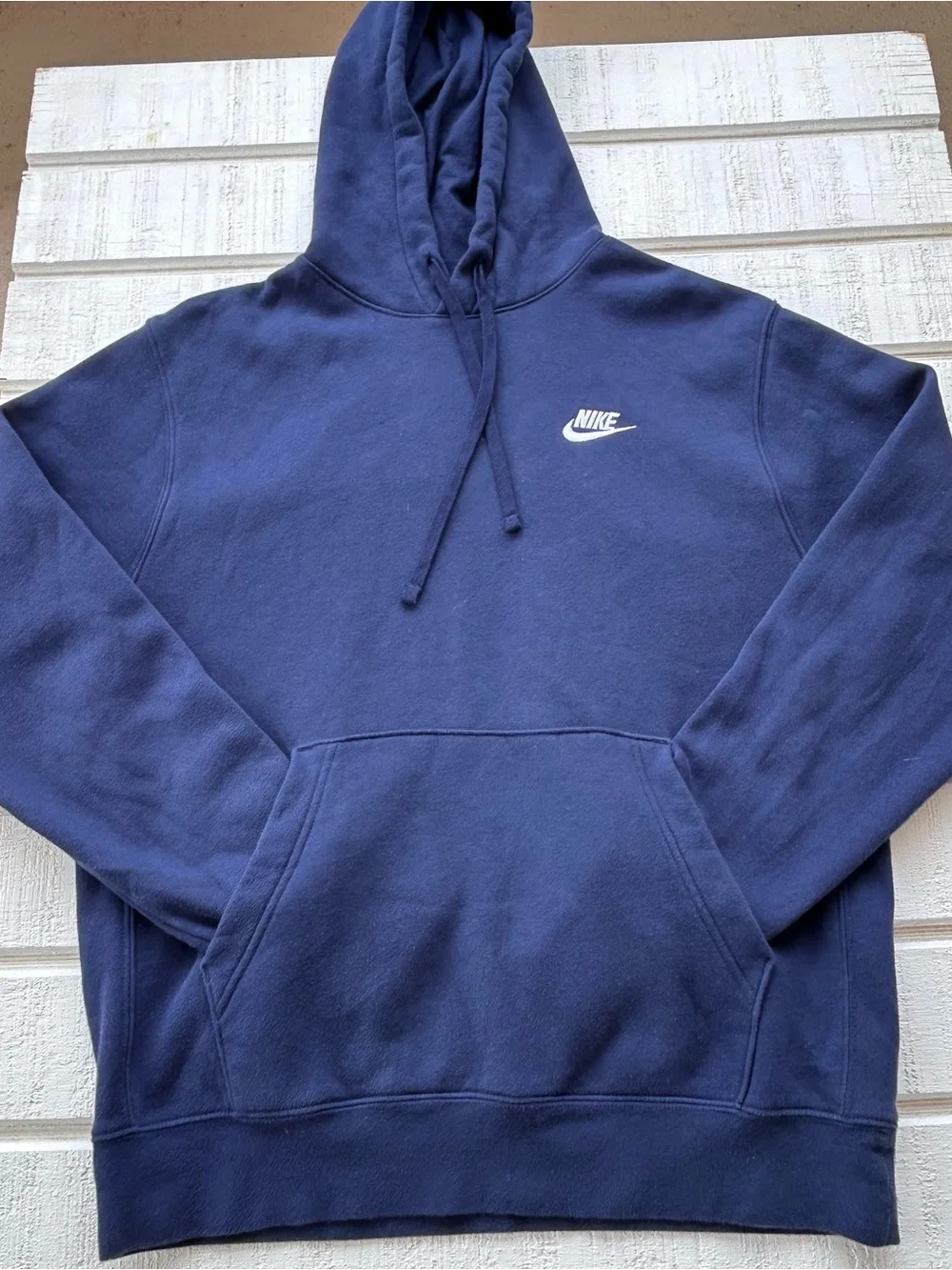 Nike Sportswear Men’s Set of 2 Club Fleece Hoodies Navy/Grey Size Medium